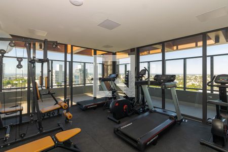 Área comum - Academia de kitnet/studio à venda com 1 quarto, 32m² em Petrópolis, Porto Alegre
