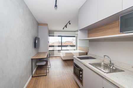 Quarto Cozinha de kitnet/studio à venda com 1 quarto, 30m² em Petrópolis, Porto Alegre