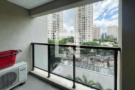 Varanda de apartamento à venda com 1 quarto, 35m² em Vila Olímpia, São Paulo