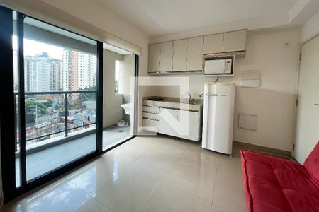 Sala de apartamento à venda com 1 quarto, 35m² em Vila Olímpia, São Paulo