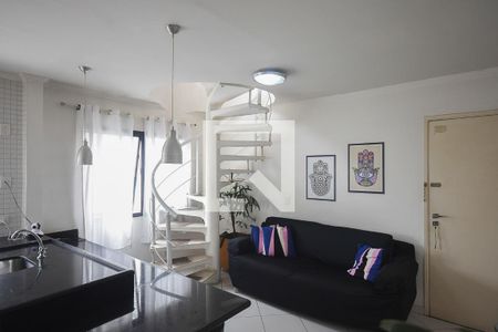 Sala de apartamento à venda com 2 quartos, 80m² em Vila Andrade, São Paulo