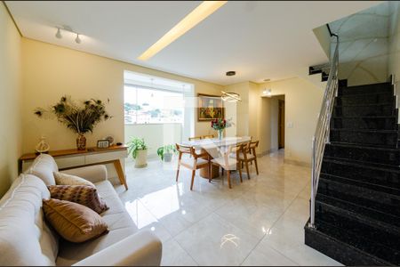 Sala de apartamento à venda com 3 quartos, 187m² em Salgado Filho, Belo Horizonte