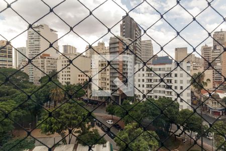 Vista da Sala de apartamento para alugar com 2 quartos, 35m² em República, São Paulo