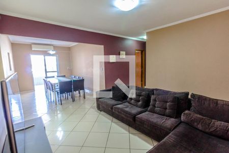 Sala de apartamento para alugar com 2 quartos, 112m² em Guilhermina, Praia Grande