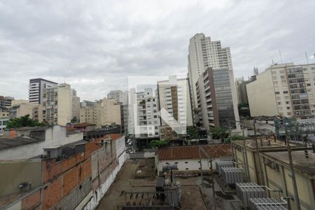 Vista da Sala de apartamento para alugar com 1 quarto, 37m² em Consolação, São Paulo