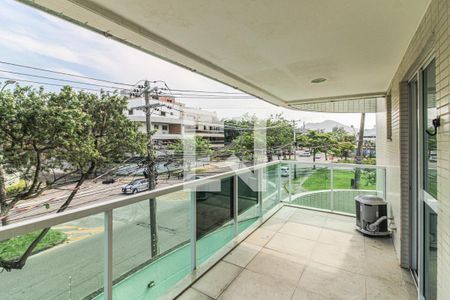 Varanda de apartamento à venda com 3 quartos, 103m² em Recreio dos Bandeirantes, Rio de Janeiro