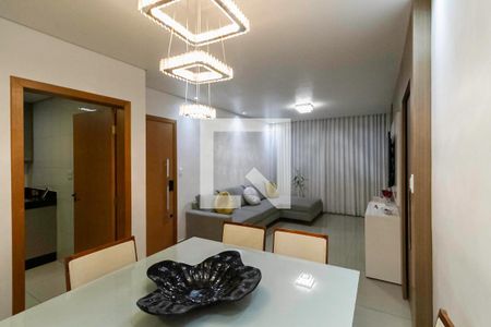 Sala de apartamento à venda com 3 quartos, 95m² em Castelo, Belo Horizonte