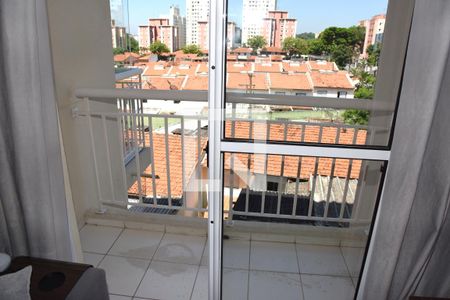 Varanda da Sala de apartamento para alugar com 2 quartos, 47m² em Jardim Ubirajara, São Paulo