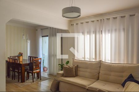 Sala de apartamento à venda com 3 quartos, 111m² em Vila Euclides, São Bernardo do Campo