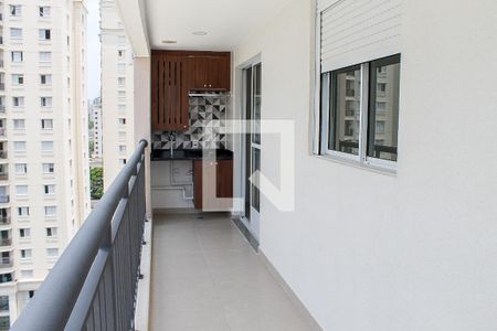 Varanda de apartamento à venda com 2 quartos, 47m² em Vila Pompéia, São Paulo