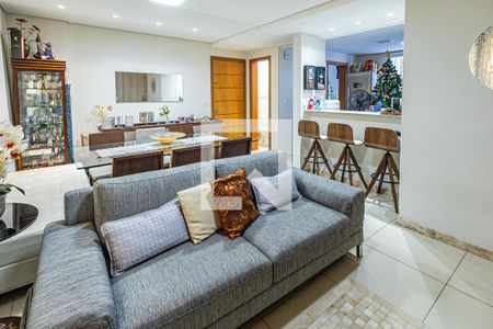Sala de apartamento à venda com 3 quartos, 125m² em Dona Clara, Belo Horizonte