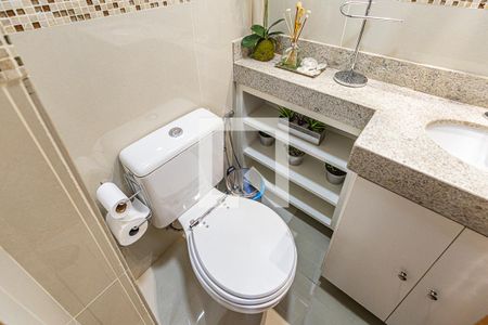 Lavabo de apartamento à venda com 3 quartos, 125m² em Dona Clara, Belo Horizonte