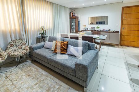 Sala de apartamento à venda com 3 quartos, 125m² em Dona Clara, Belo Horizonte