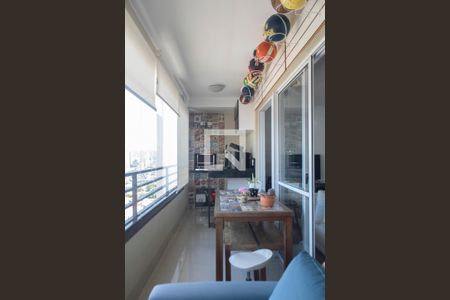 Varanda da Sala de apartamento para alugar com 3 quartos, 116m² em Lauzane Paulista, São Paulo