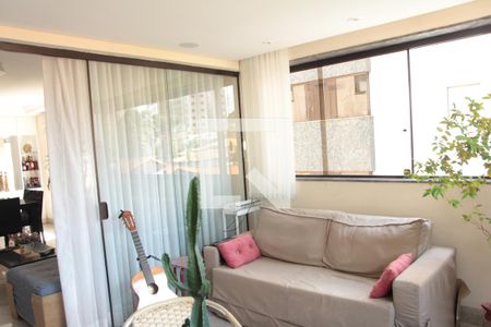 sala de apartamento à venda com 4 quartos, 180m² em Liberdade, Belo Horizonte