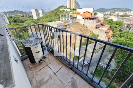 Varanda da Sala de apartamento para alugar com 1 quarto, 42m² em Fonseca, Niterói