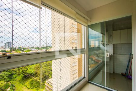 Varanda da sala de apartamento à venda com 3 quartos, 60m² em Vila Eldizia, Santo André