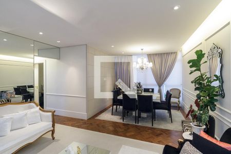 Sala de apartamento para alugar com 3 quartos, 130m² em Santa Cecília, São Paulo