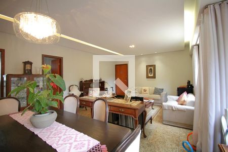 Sala de apartamento à venda com 4 quartos, 126m² em Sion, Belo Horizonte