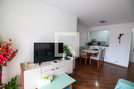 Sala de apartamento à venda com 2 quartos, 69m² em Chácara Santo Antônio (zona Sul), São Paulo