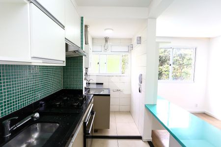 Cozinha de apartamento à venda com 2 quartos, 42m² em Jardim Novo Taboão, São Paulo