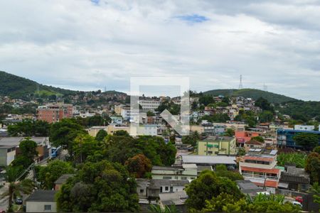 Vista da Varanda  de apartamento à venda com 1 quarto, 46m² em Taquara, Rio de Janeiro