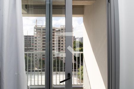 Sala, terraço  de kitnet/studio à venda com 1 quarto, 21m² em Indianópolis, São Paulo