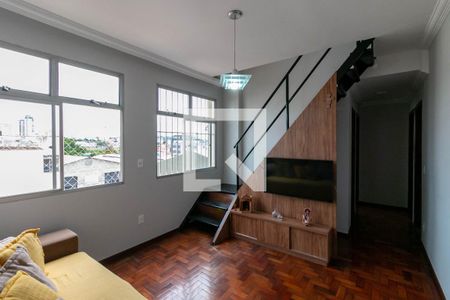 Sala de apartamento à venda com 3 quartos, 130m² em Padre Eustáquio, Belo Horizonte