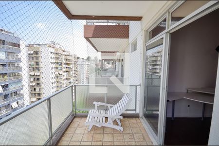 Varanda do Quarto de apartamento à venda com 2 quartos, 79m² em Tijuca, Rio de Janeiro