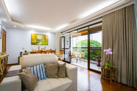 Sala de apartamento para alugar com 4 quartos, 184m² em Vila Gilda, Santo André