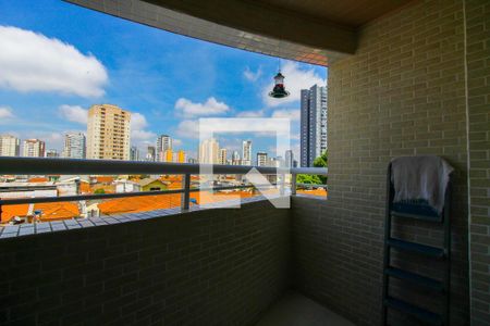 Varanda da Sala de apartamento à venda com 2 quartos, 71m² em Vila Zilda, São Paulo