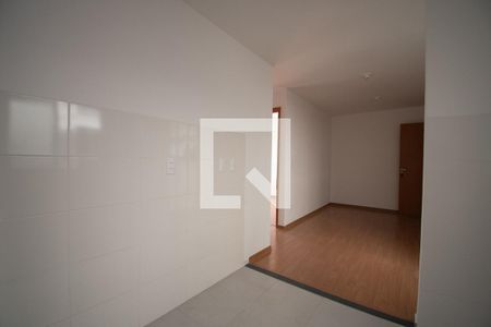 cozinha/sala de apartamento à venda com 2 quartos, 52m² em Santos Dumont, São Leopoldo