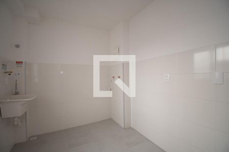 cozinha de apartamento à venda com 2 quartos, 52m² em Santos Dumont, São Leopoldo