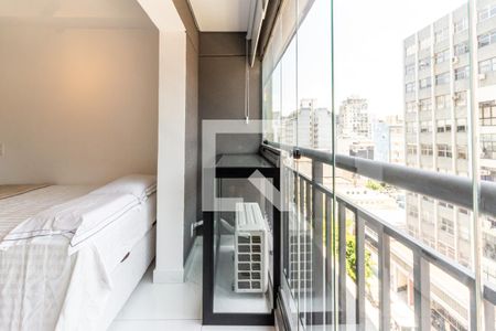 Studio - Vista de kitnet/studio para alugar com 1 quarto, 22m² em República, São Paulo