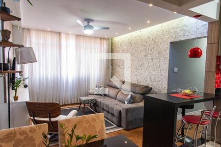 Sala de apartamento à venda com 2 quartos, 69m² em Ipiranga, São Paulo