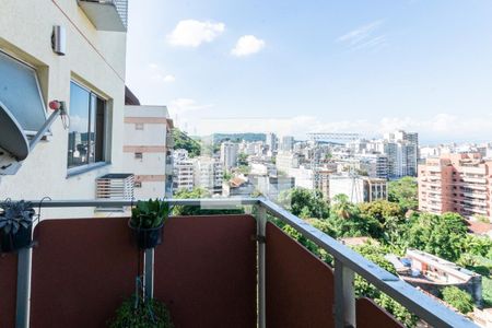 Varanda da Sala de apartamento à venda com 3 quartos, 75m² em Tijuca, Rio de Janeiro