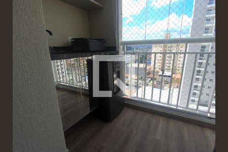 Varanda da Sala de apartamento à venda com 2 quartos, 52m² em Vila Galvão, Guarulhos