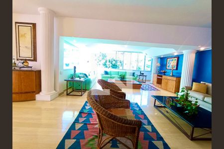 Sala de apartamento para alugar com 4 quartos, 308m² em Leblon, Rio de Janeiro