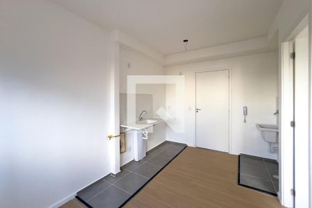 Sala e cozinha de kitnet/studio para alugar com 2 quartos, 33m² em Sé, São Paulo