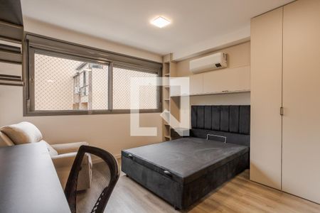 Dormitório de apartamento à venda com 1 quarto, 29m² em Auxiliadora, Porto Alegre