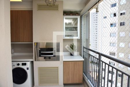 Varanda gourmet de apartamento à venda com 2 quartos, 52m² em Socorro, São Paulo