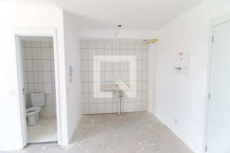 Cozinha de kitnet/studio à venda com 1 quarto, 26m² em Jardim Panorama, São Paulo