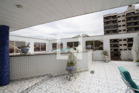 Varanda da Sala de apartamento para alugar com 3 quartos, 81m² em Vila Julia, Guarujá