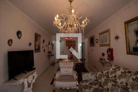 Sala de apartamento para alugar com 3 quartos, 81m² em Vila Julia, Guarujá