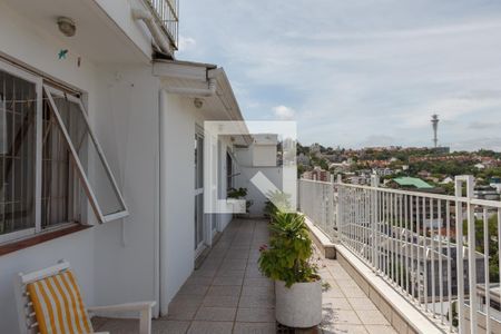 Varanda da Sala de apartamento à venda com 3 quartos, 236m² em Menino Deus, Porto Alegre