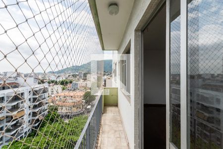 Varanda da Sala de apartamento à venda com 3 quartos, 119m² em Grajaú, Rio de Janeiro
