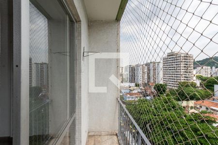 Varanda da Sala de apartamento à venda com 3 quartos, 119m² em Grajaú, Rio de Janeiro