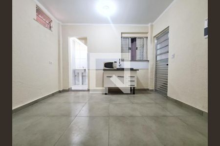 Sala e Cozinha de kitnet/studio para alugar com 1 quarto, 40m² em Vila Monteiro Lobato, Guarulhos