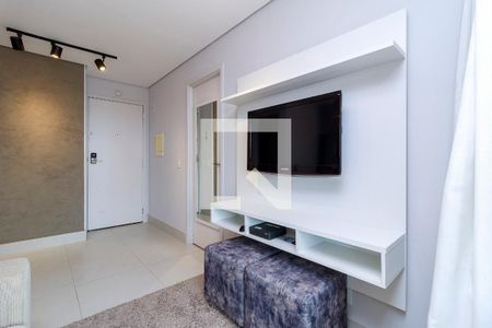 Sala de apartamento à venda com 1 quarto, 43m² em Jardim Aeroporto, São Paulo