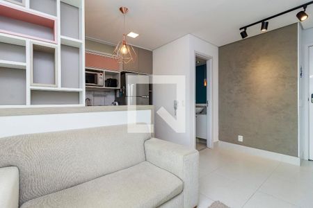 Sala de apartamento à venda com 1 quarto, 43m² em Jardim Aeroporto, São Paulo